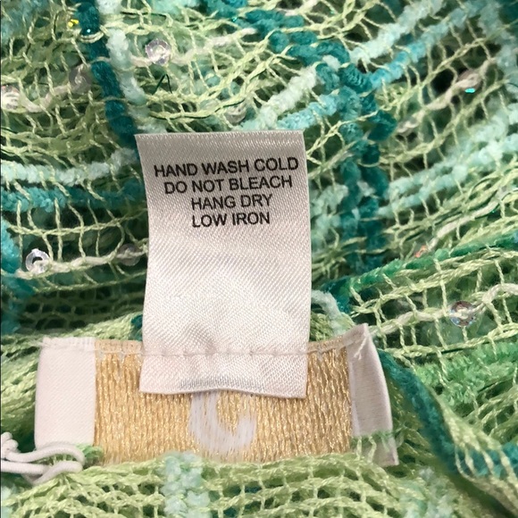 Green Plaid Scarf - Picture 5 of 5